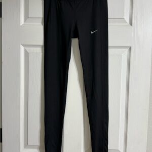 Women’s Nike Black Dri-fit Leggings with zippers - Size Small